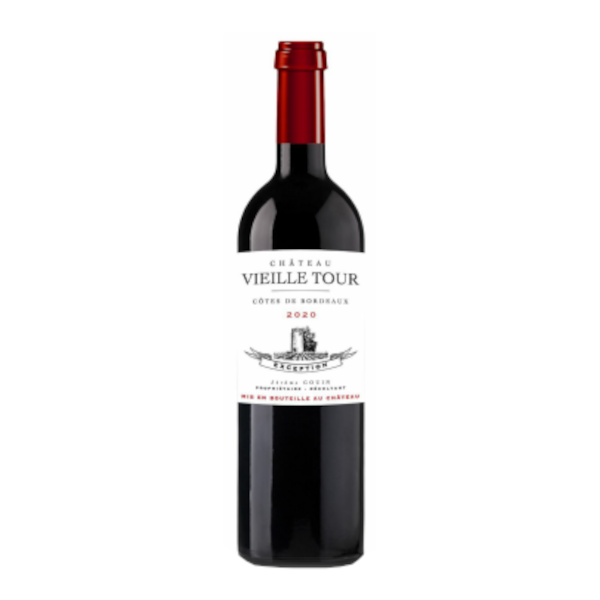 CHATEAU VIEILLE TOUR - VIN ROUGE CUVEE EXCEPTION - COTES DE BORDEAUX - AOP 75CL